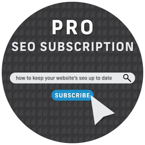 Pro SEO subscription product icon.
