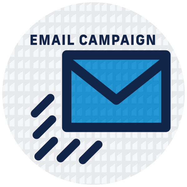 Email campaign icon.