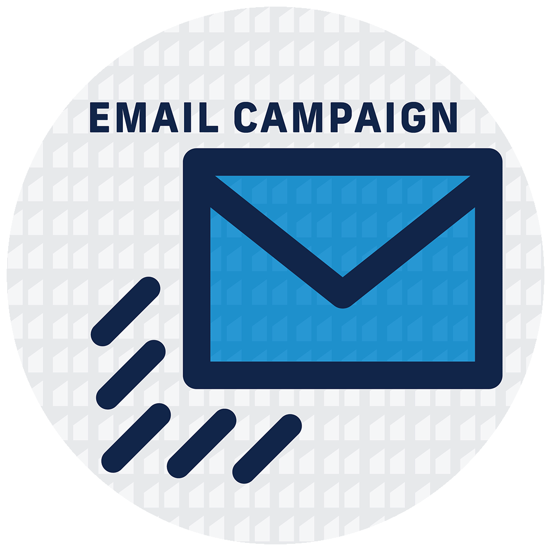 Email campaign icon.